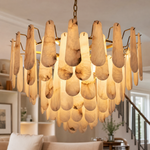Seraphina Shell Teardrop Chandelier
