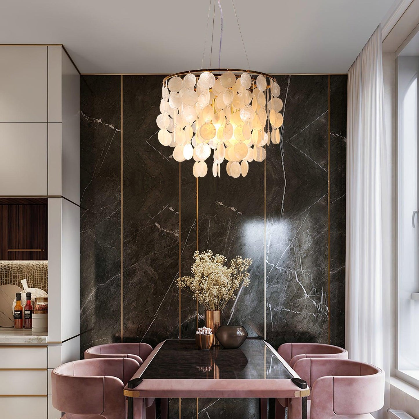 Shell Wind Chime Chandelier - YIOSI