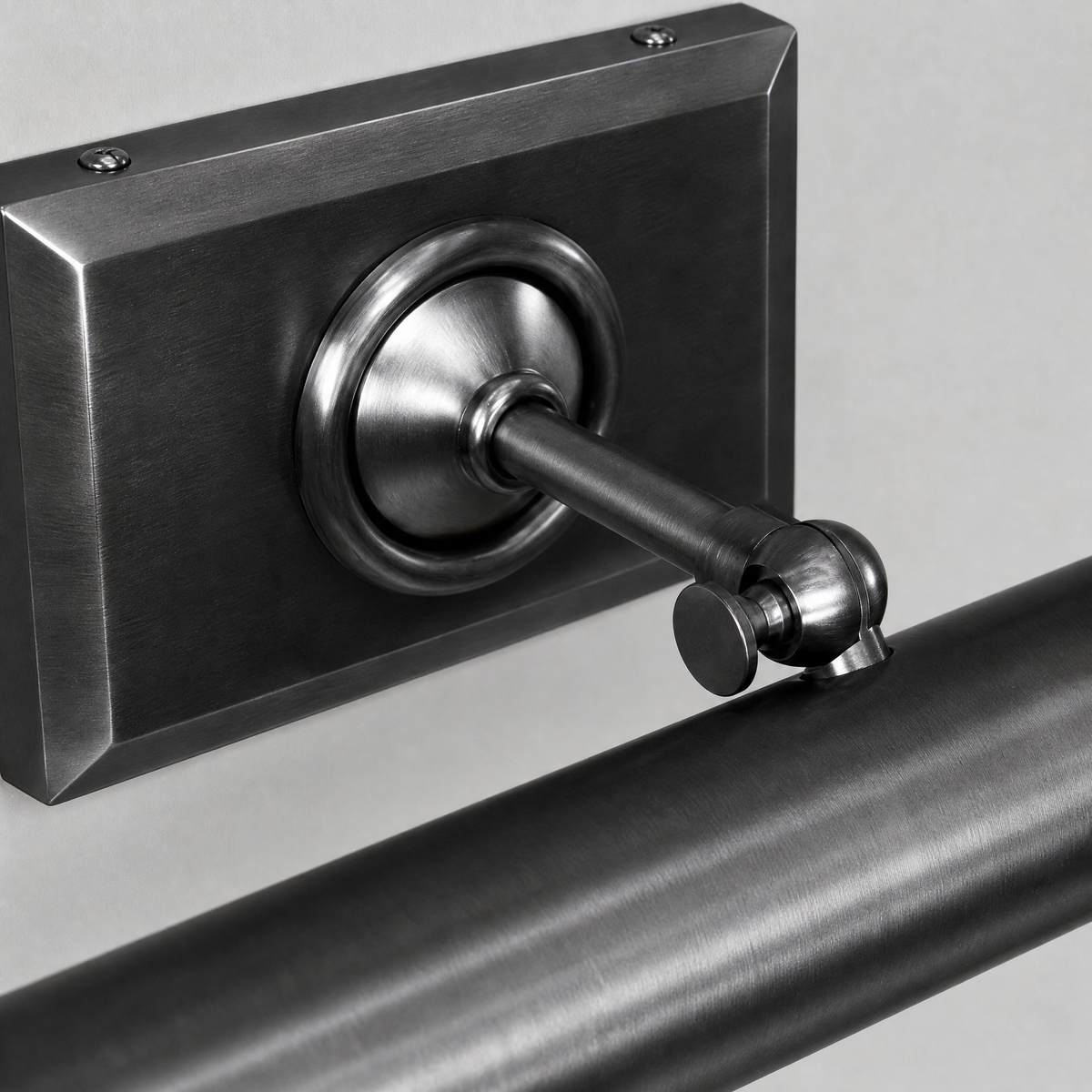 Single Bar Vanity Light 18 Inch - Black