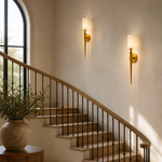 Single Head Marble Wall Sconce Set of 2 - Copper