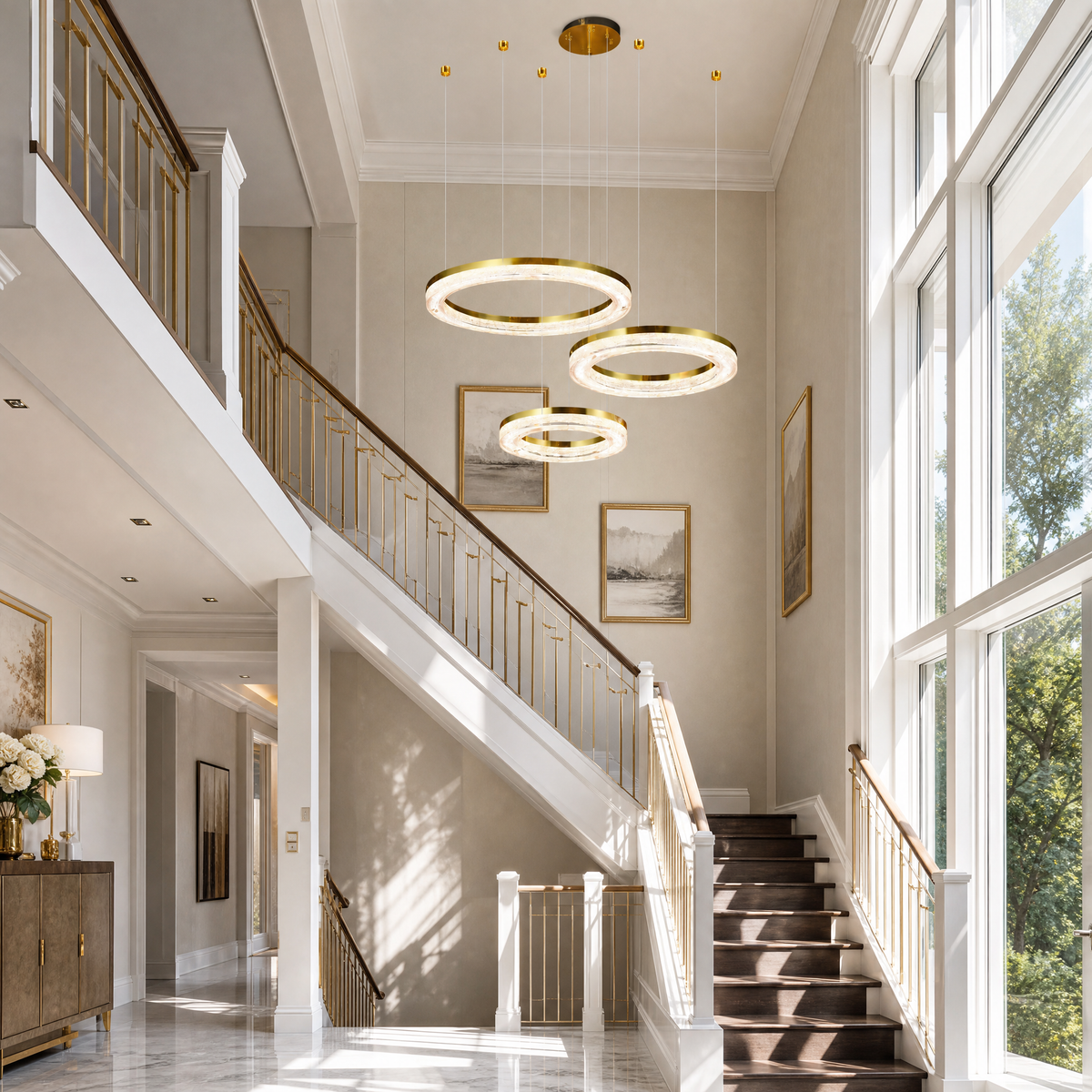 Sky Garden Modern Multi-Tier Cluster Chandelier