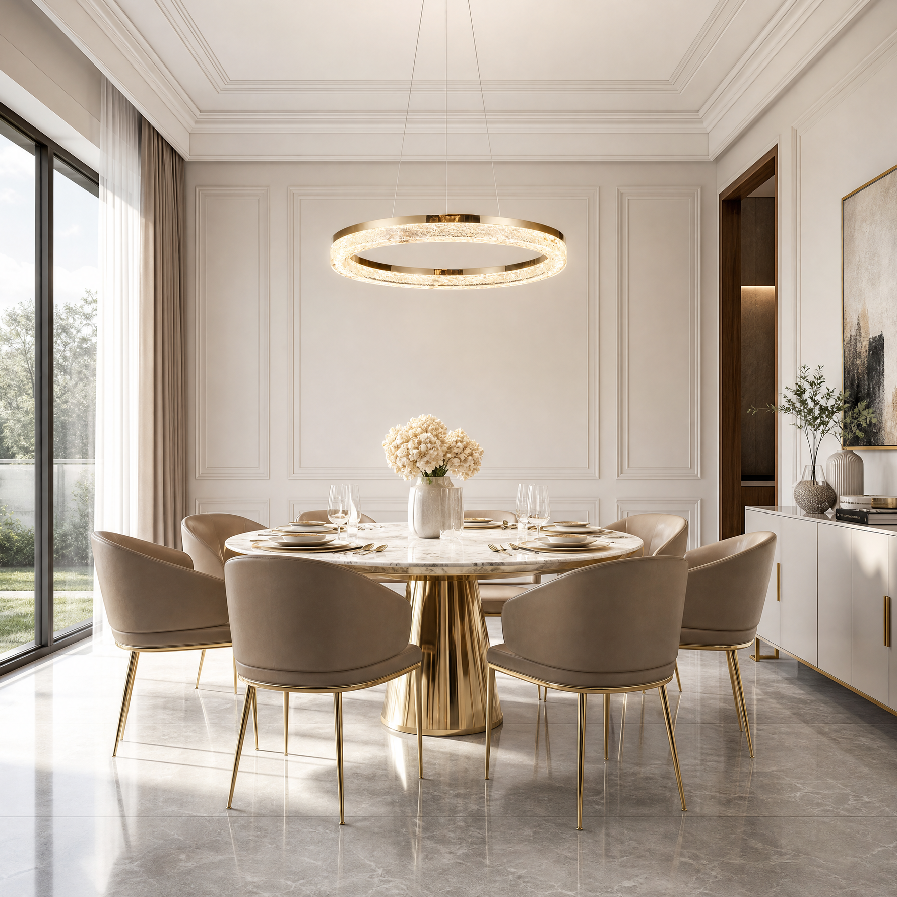 Sky Garden Modern Sculptural Pendant Light
