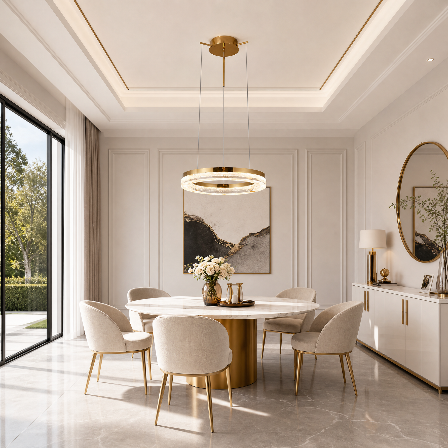 Sky Garden Modern Sculptural Pendant Light