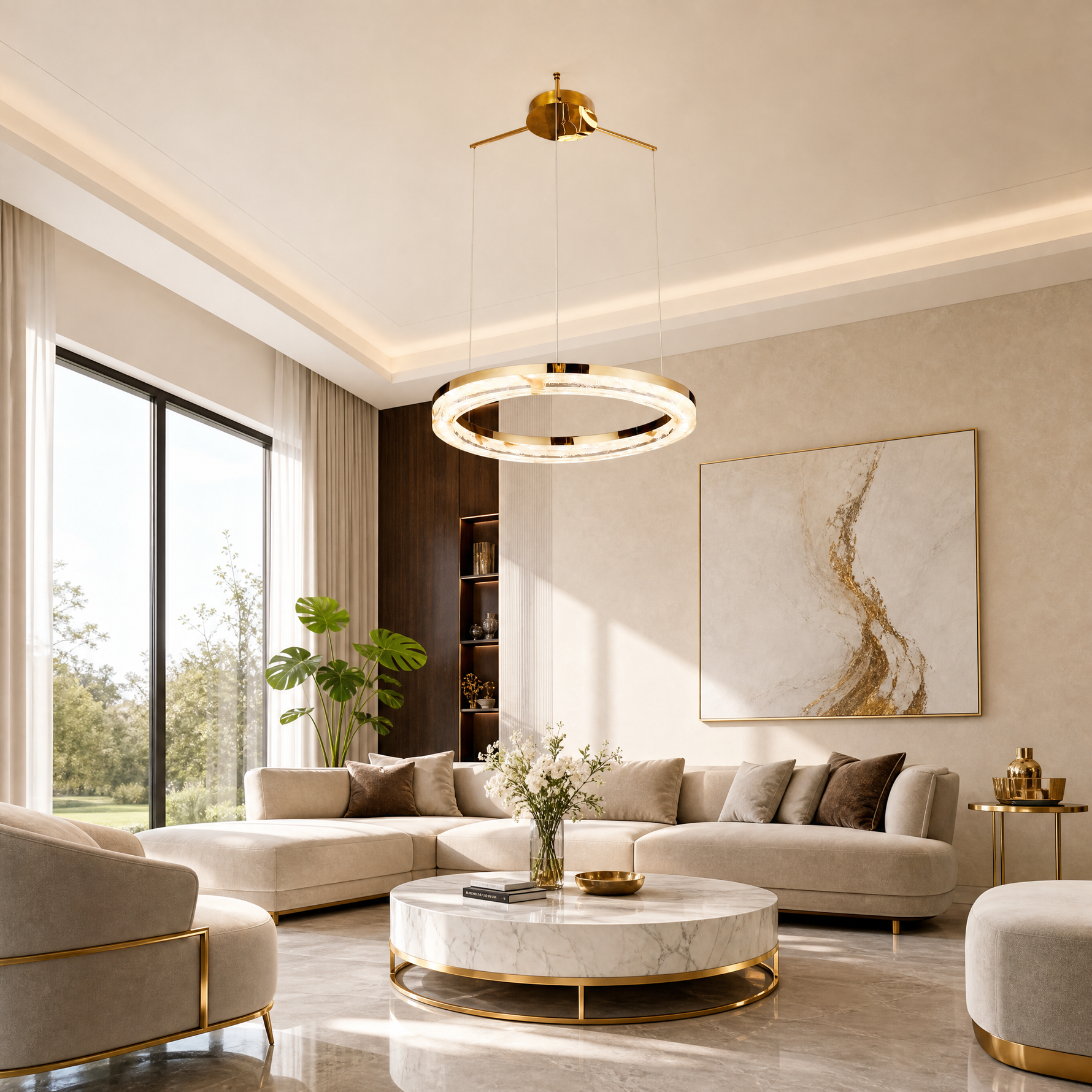 Sky Garden Modern Sculptural Pendant Light