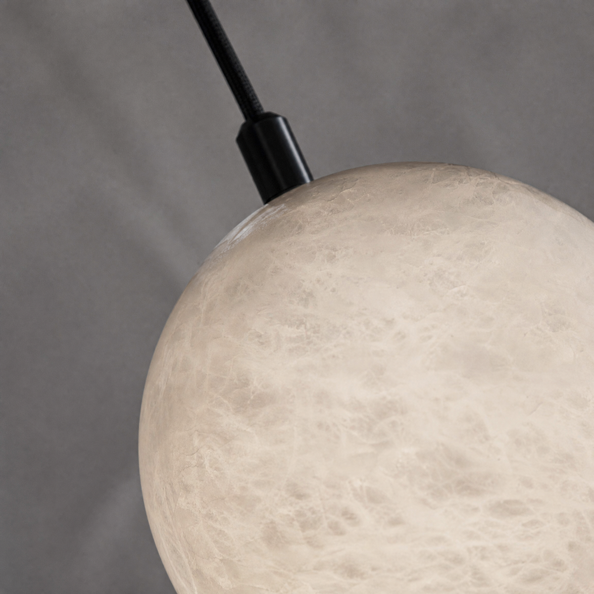 Small Orb Pendant Alabaster