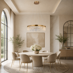 Soffione Glass Chandelier