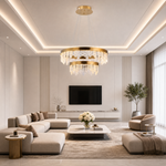 Soffione Glass Duo Chandelier