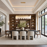 Soffione Glass Linear Chandelier