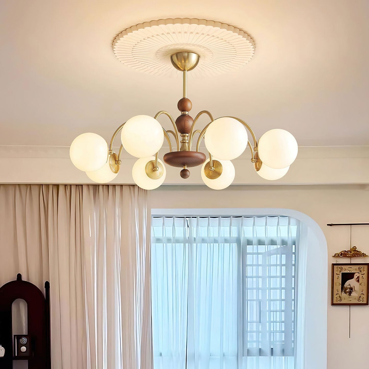 Solara Globe Chandelier - YIOSI