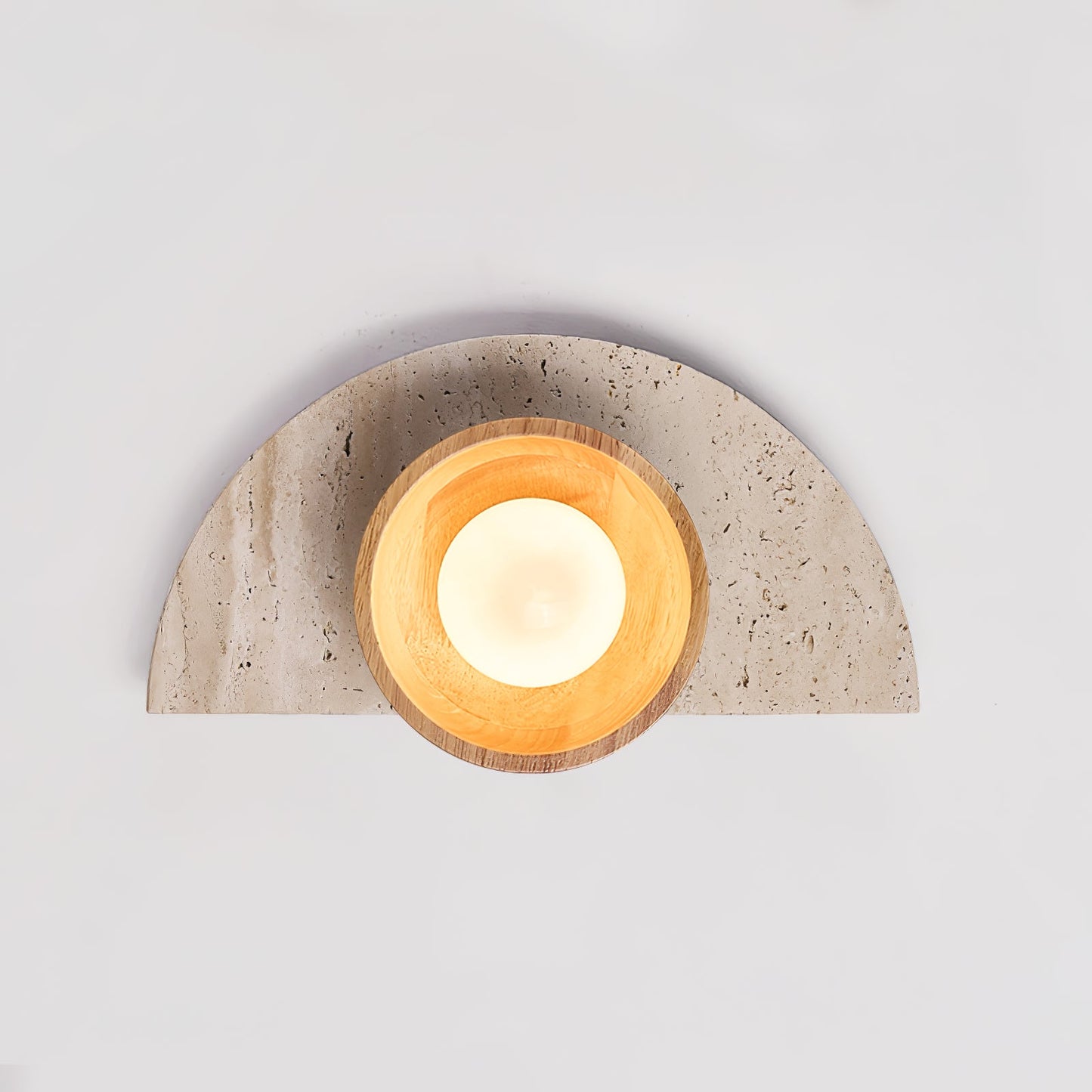 Soleners Travertine Wall Light - YIOSI