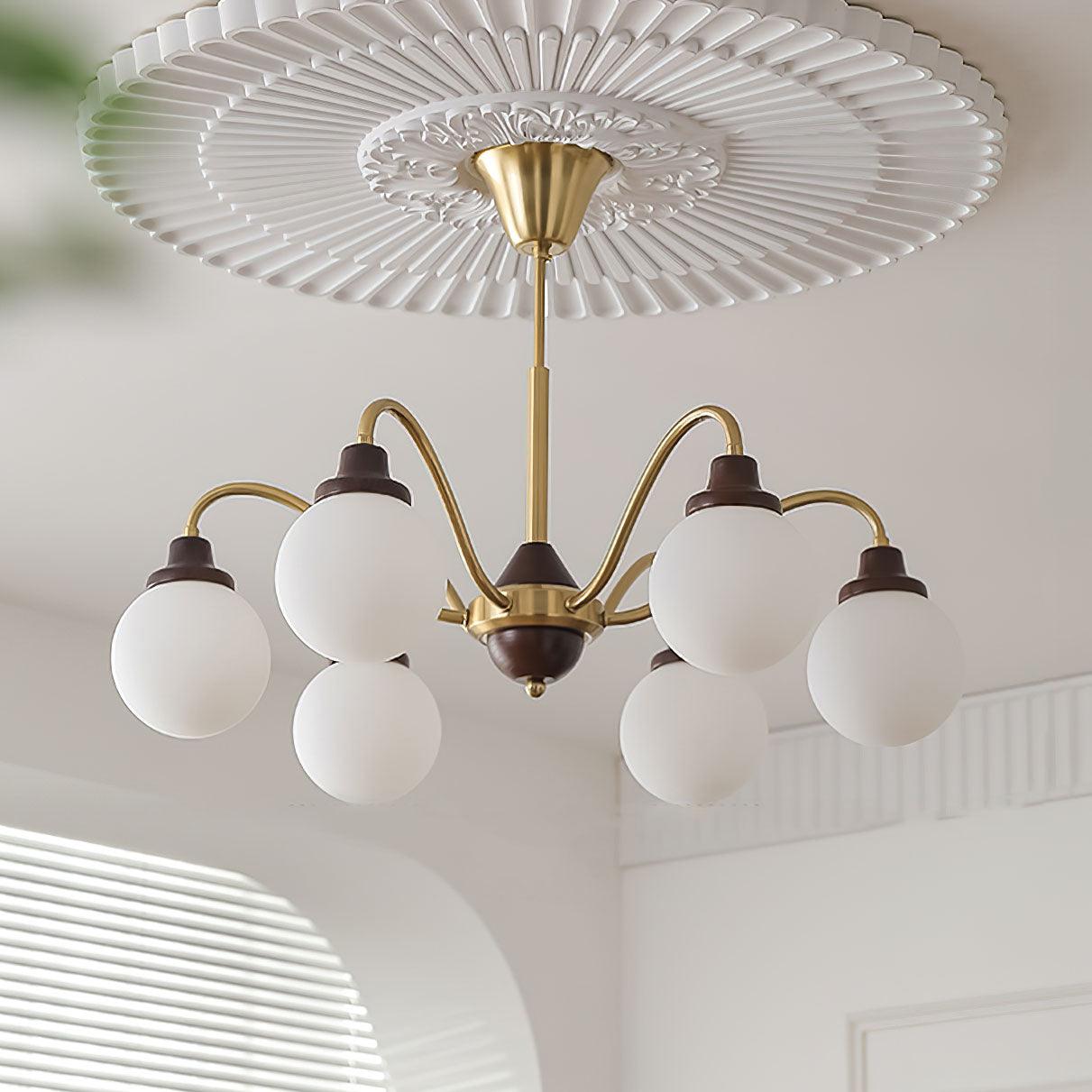 Solid Wood Magic Bean Chandelier - YIOSI