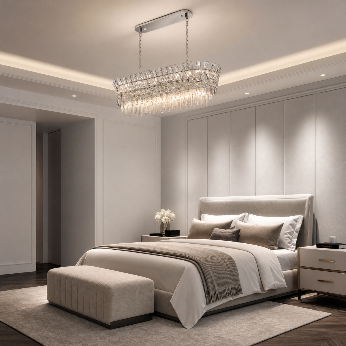 Splendore Statement Crown Chandelier