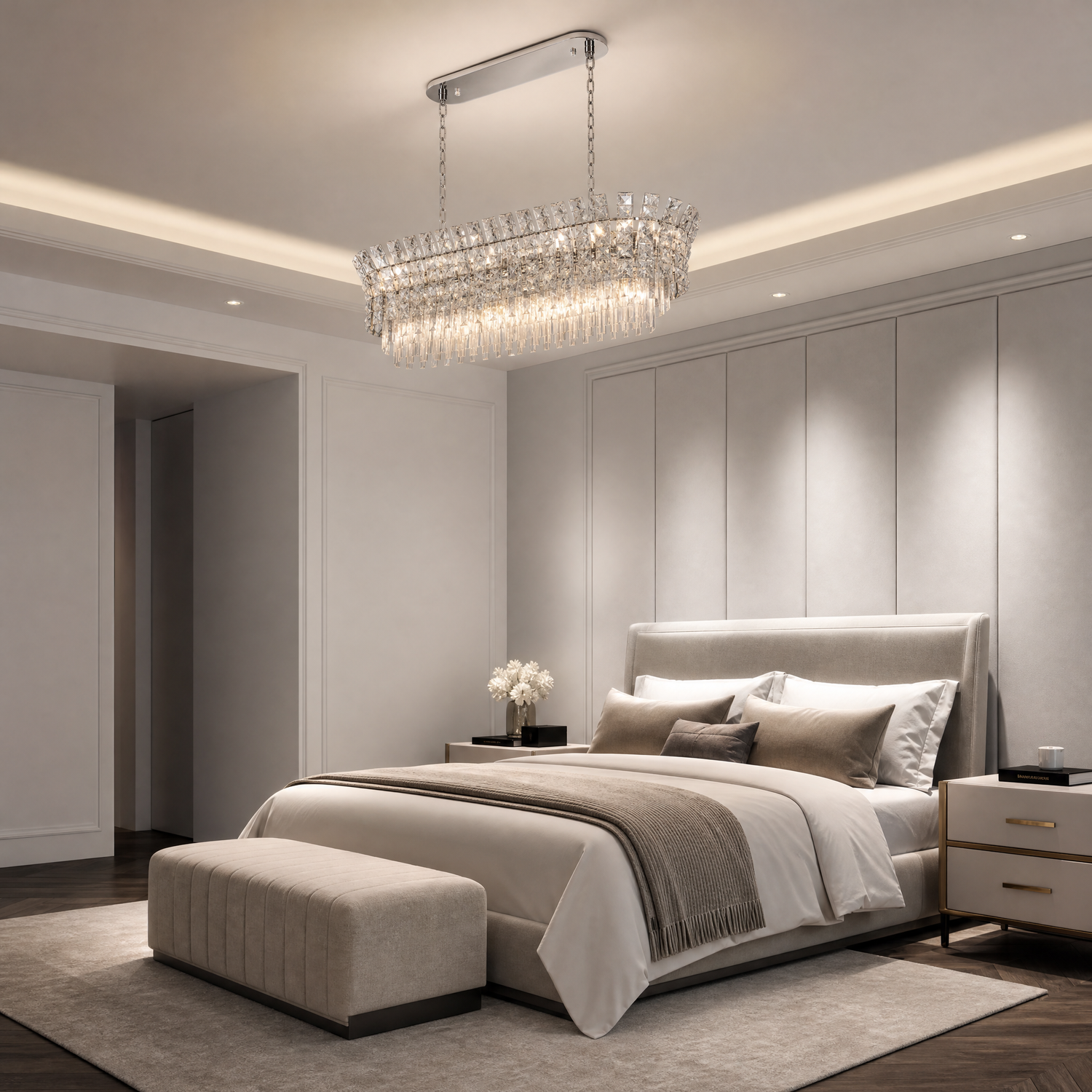 Splendore Statement Crown Chandelier