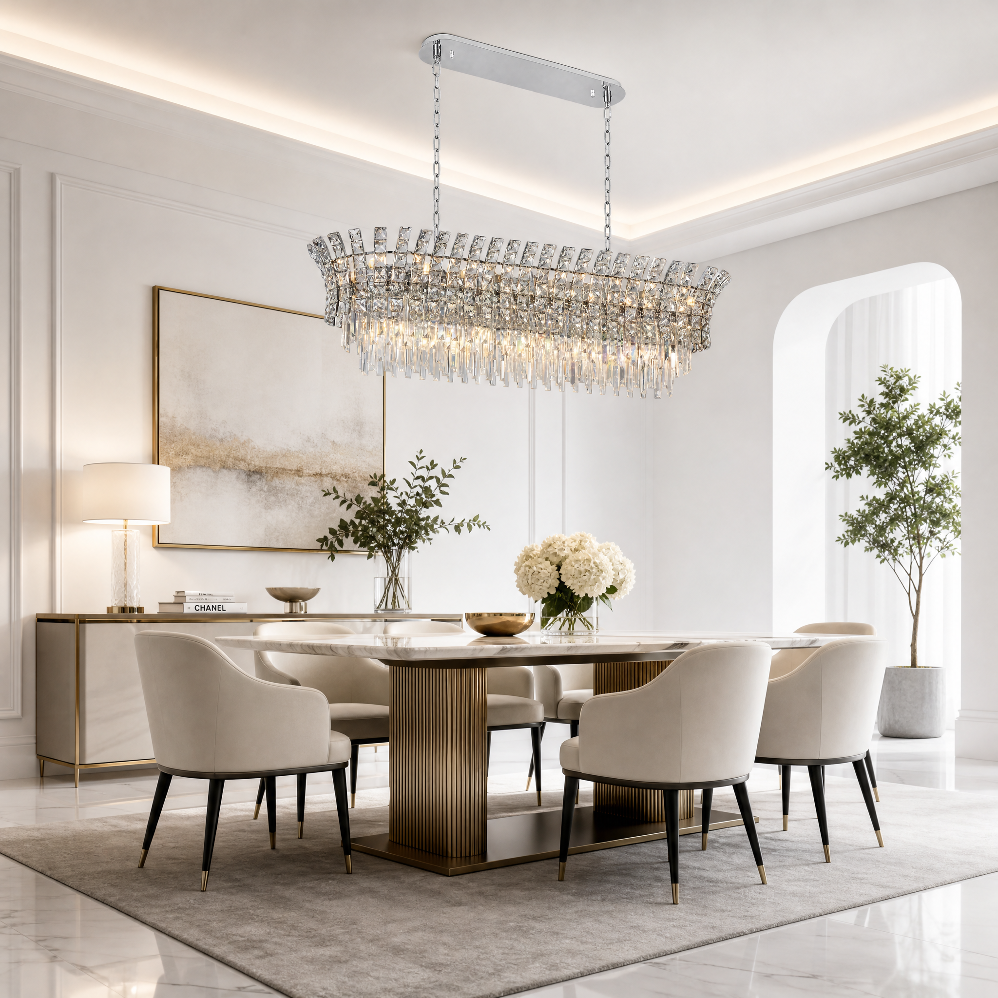 Splendore Statement Crown Chandelier