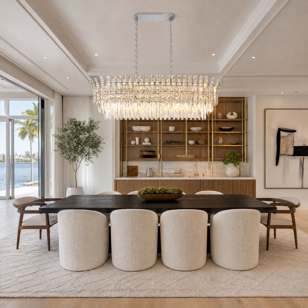 Splendore Statement Crown Chandelier