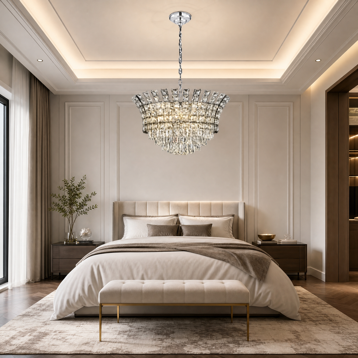 Splendore Statement Halo Chandelier
