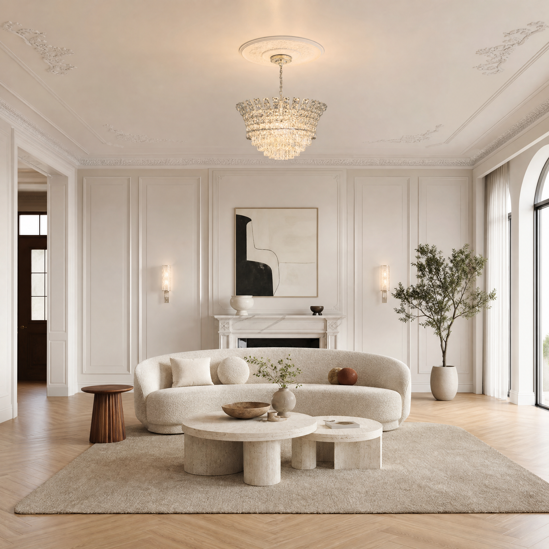 Splendore Statement Halo Chandelier