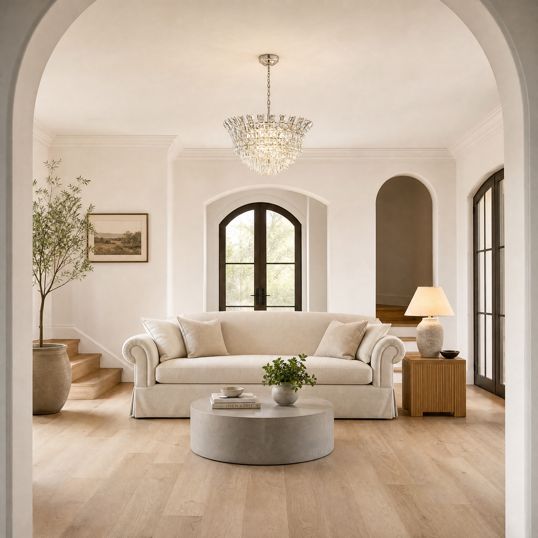 Splendore Statement Halo Chandelier