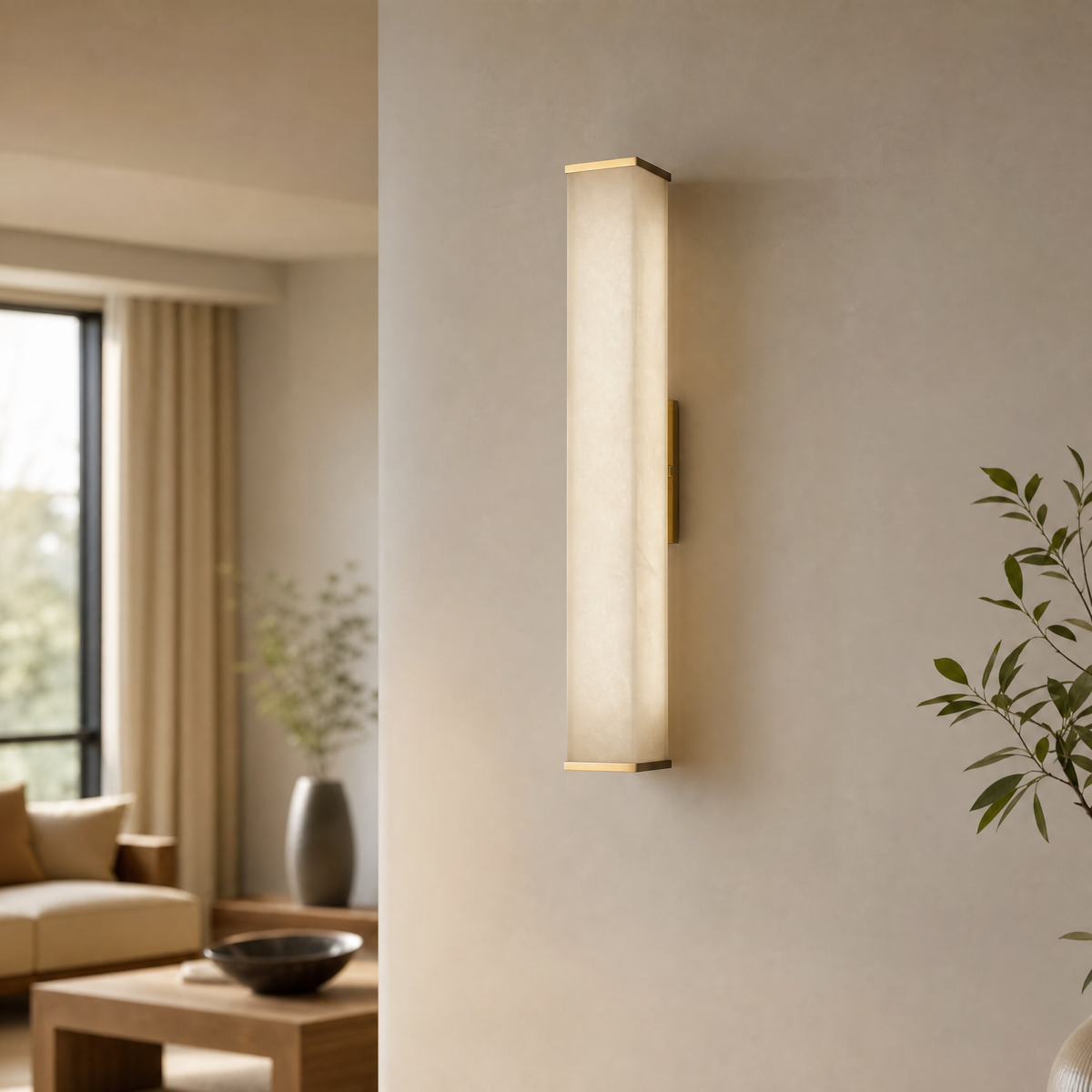 Square Tube Wall Sconce