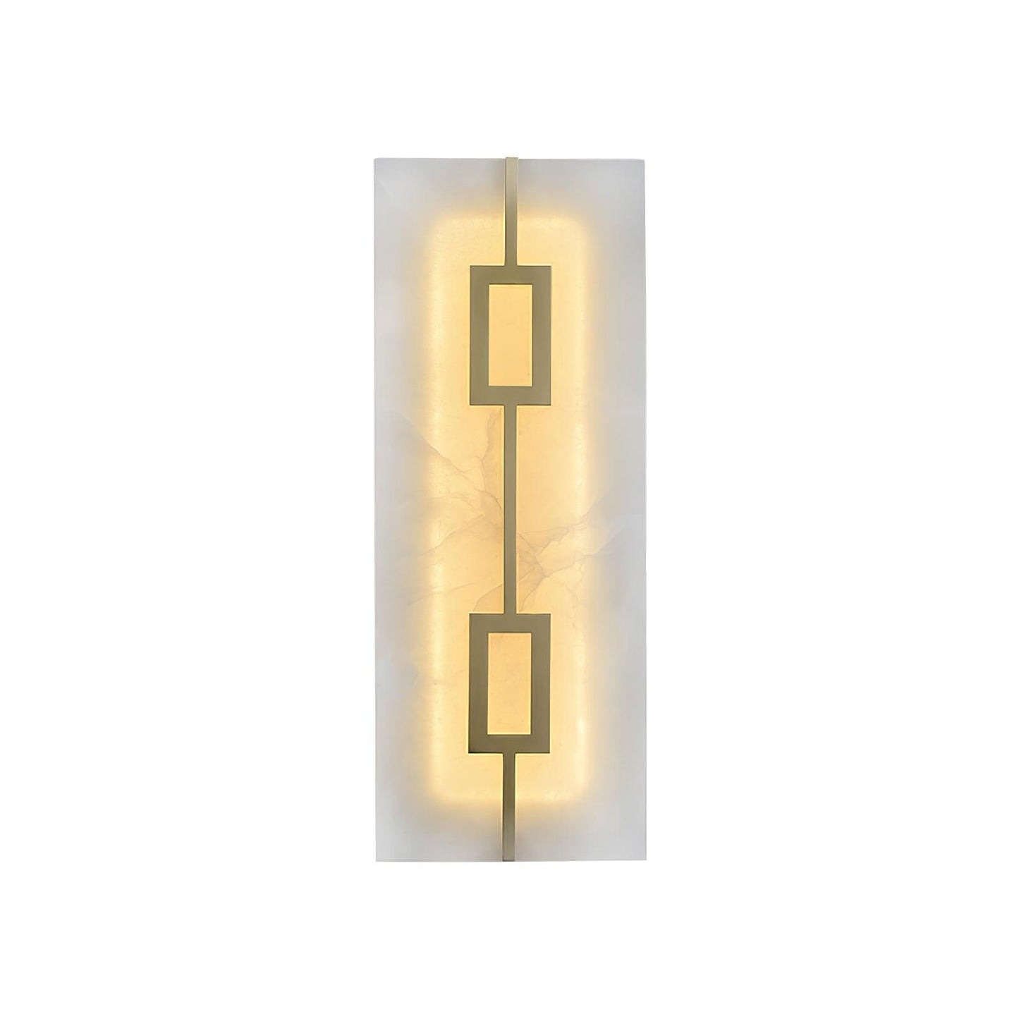 Square Alabaster Wall Lamp - YIOSI