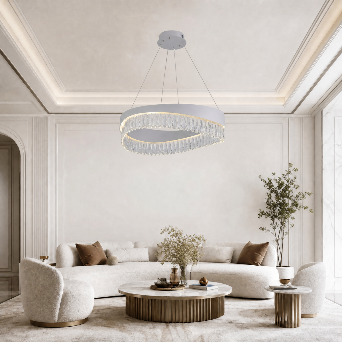 Stagno Crystal Chandelier
