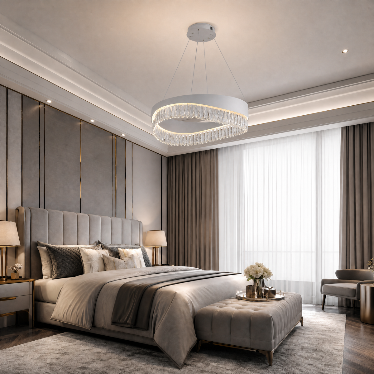 Stagno Crystal Chandelier