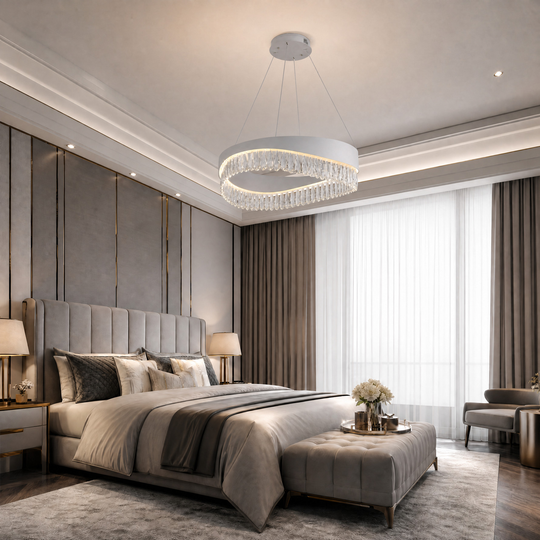 Stagno Crystal Chandelier
