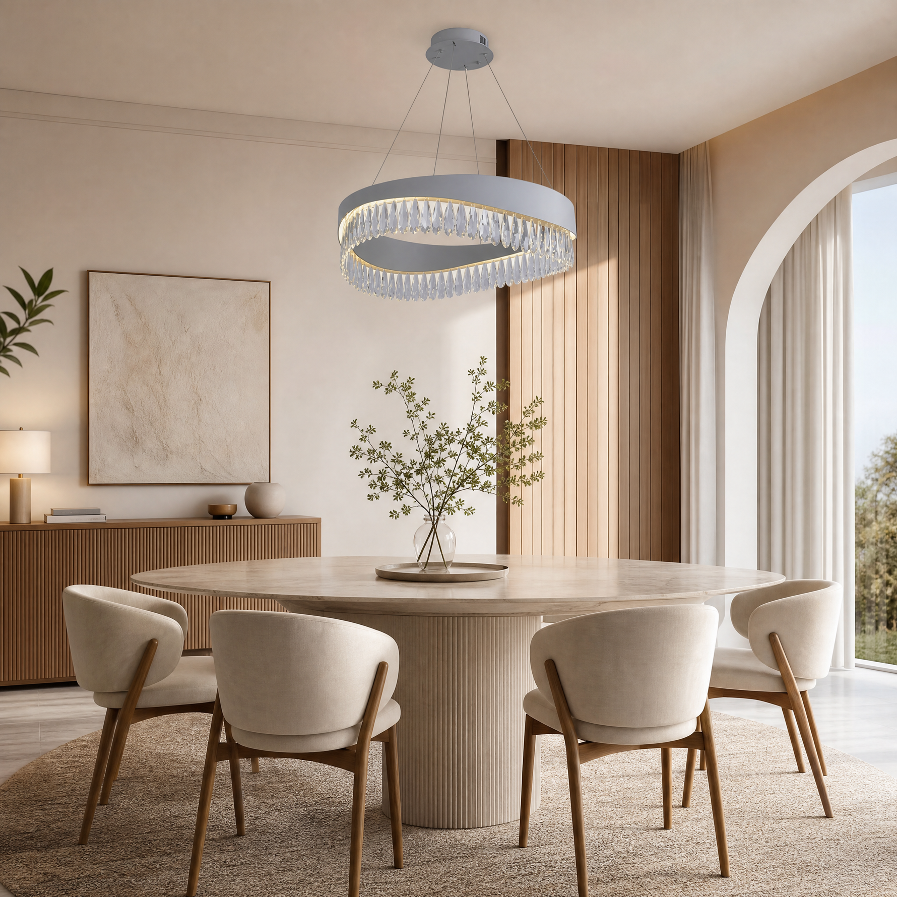 Stagno Crystal Chandelier