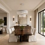 Stagno Crystal Duo Chandelier