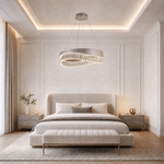 Stagno Crystal Halo Chandelier