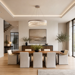Stagno Crystal Halo Chandelier