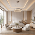 Stagno Crystal Halo Chandelier