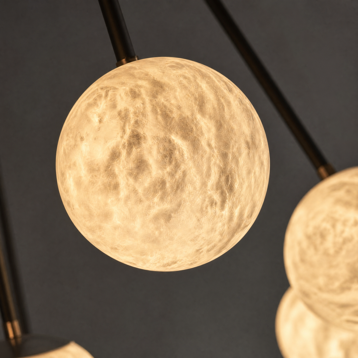 Starburst Alabaster Pendant Light