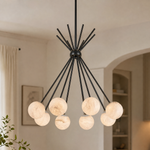 Starburst Alabaster Pendant Light