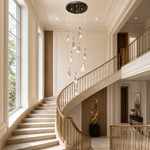 Stardust Fan Modern Multi-Tier Cluster Chandelier