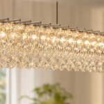 Stella Linear Crystal Chandelier