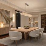 Stella Linear Crystal Chandelier