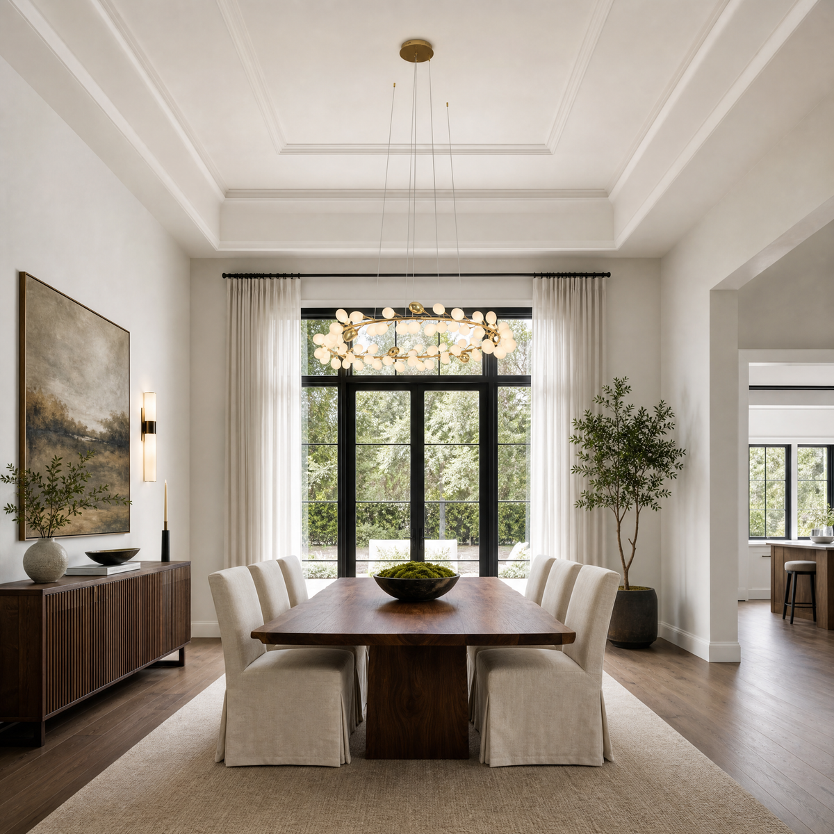 Stilla Brass Chandelier