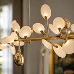 Stilla Brass Linear Chandelier