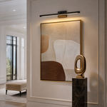 Straight Bar Vanity Light 24in - Black
