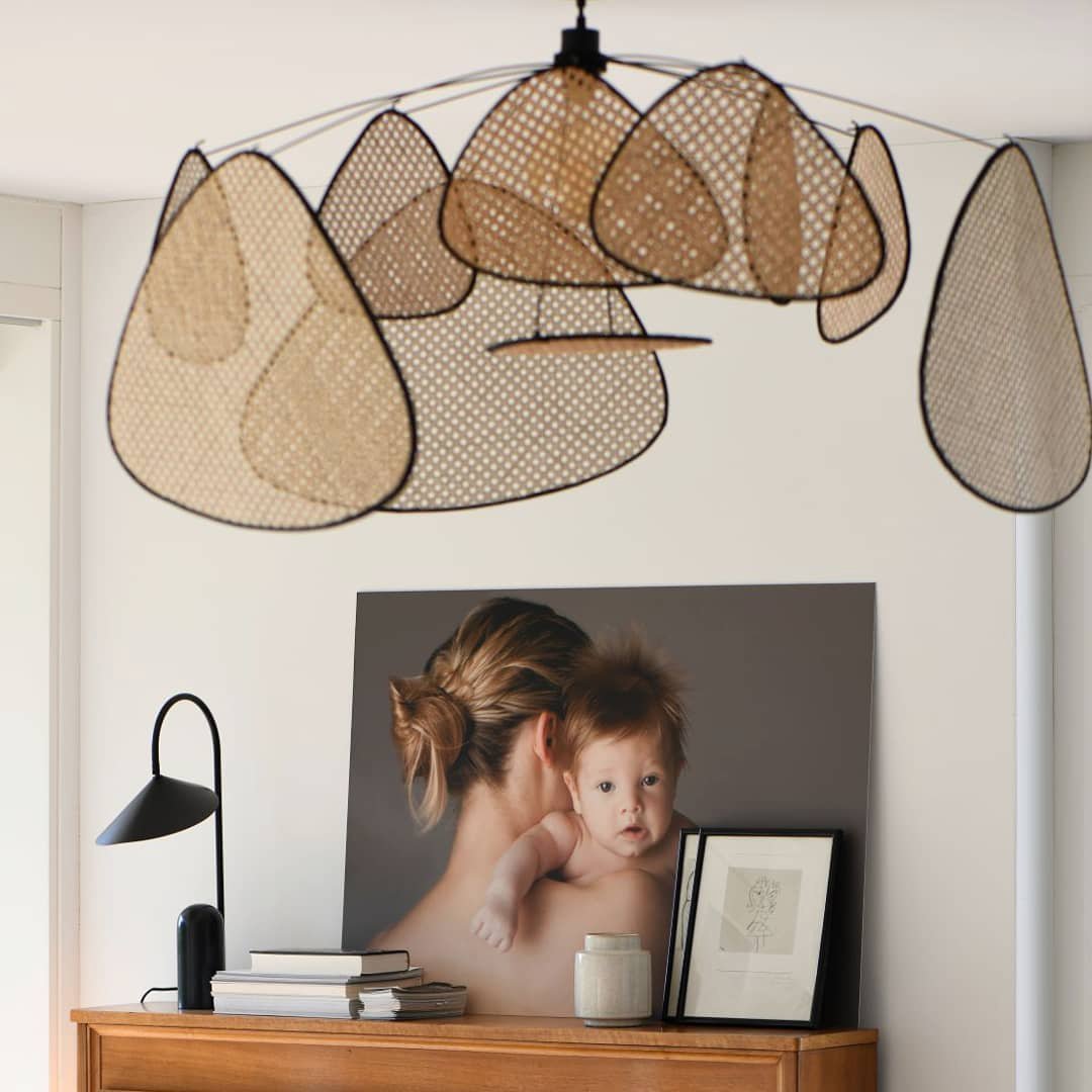Screen Cannage Pendant Swag Light - YIOSI