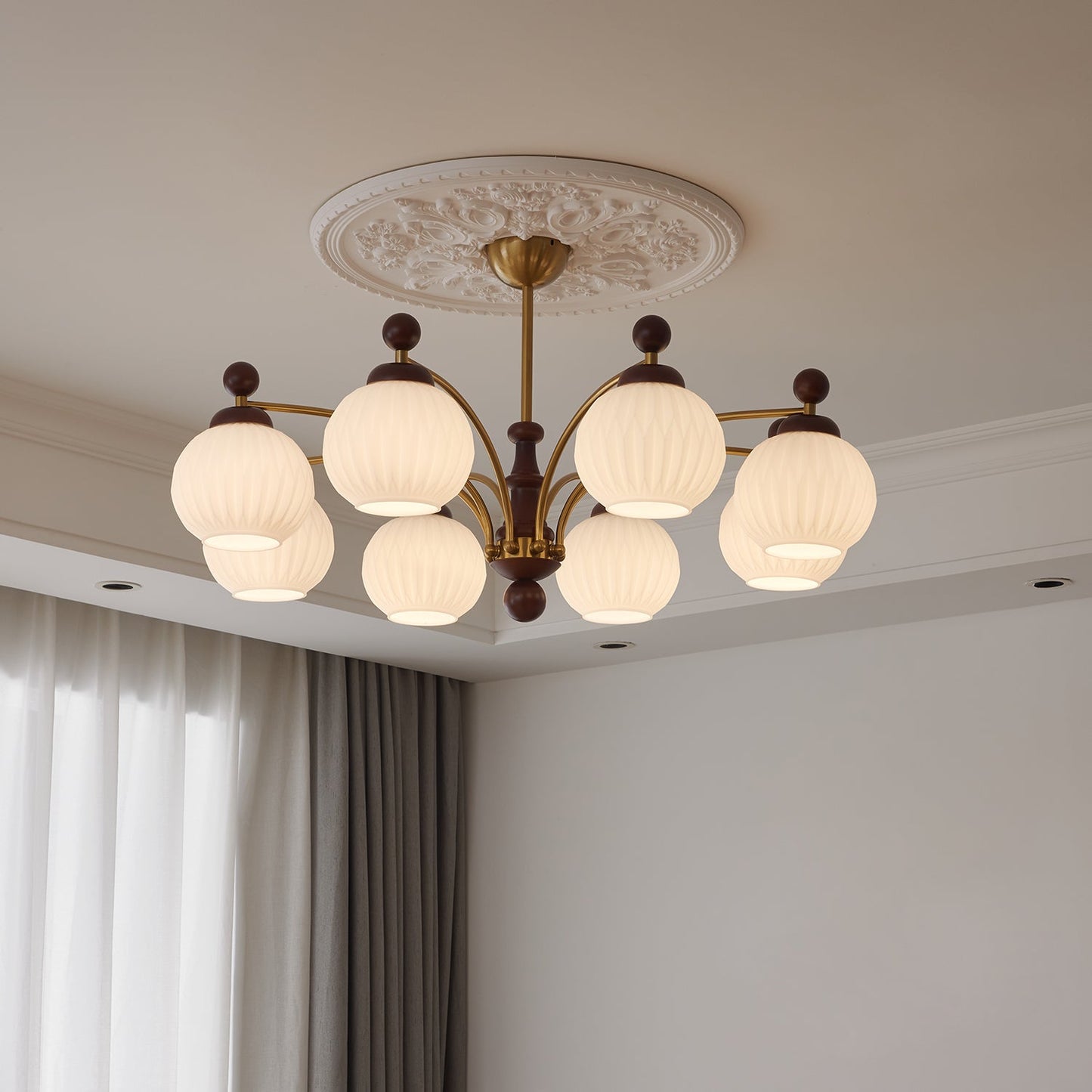 Sylvan Orb Chandelier - YIOSI