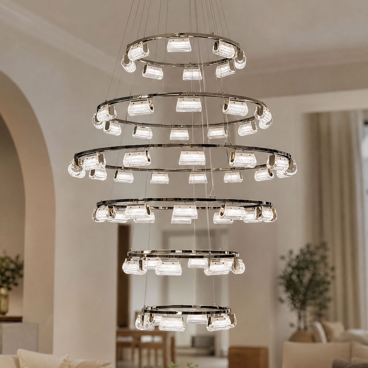 TF7133D-6+8+12+15+12+8 Spotlight – Light Gold – Photos and Videos