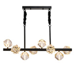 Takku Crystal Chandelier 8‑12 Heads Gold or Black LED