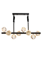 Takku Crystal Chandelier 8‑12 Heads Gold or Black LED