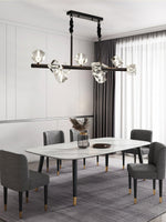 Takku Crystal Chandelier 8‑12 Heads Gold or Black LED