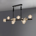 Takku Crystal Chandelier 8‑12 Heads Gold or Black LED
