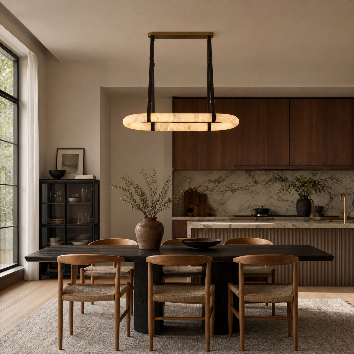 Tamburo Oval Pendant Light
