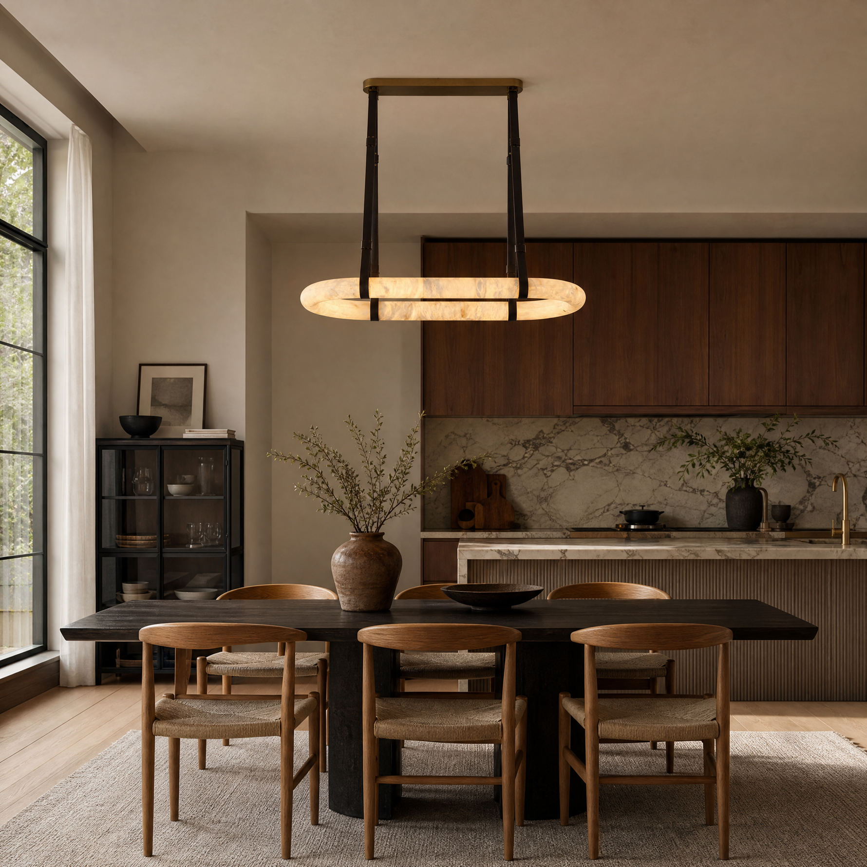 Tamburo Oval Pendant Light