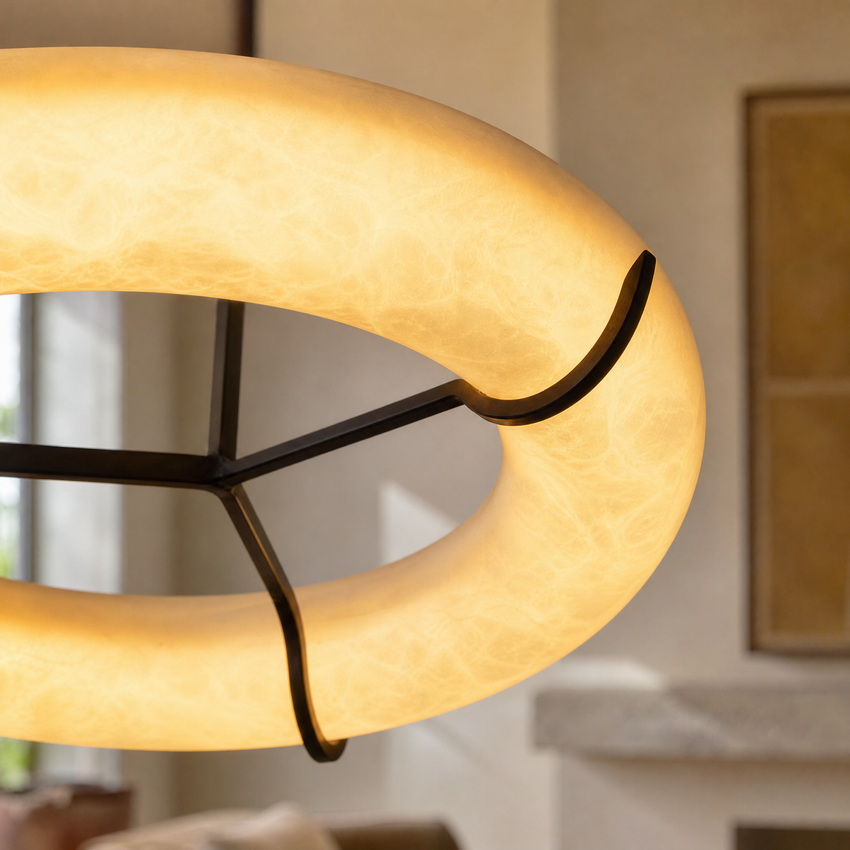 Tamburo Ring Ceiling Light